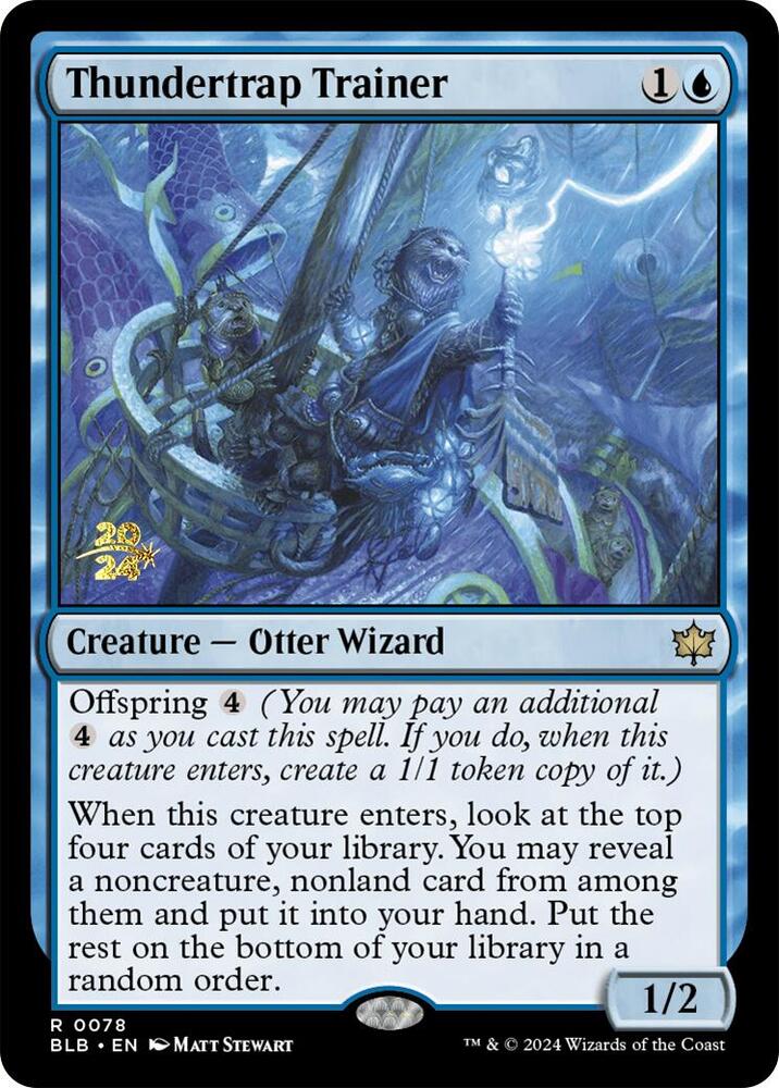 Thundertrap Trainer (78) [Prerelease Cards]