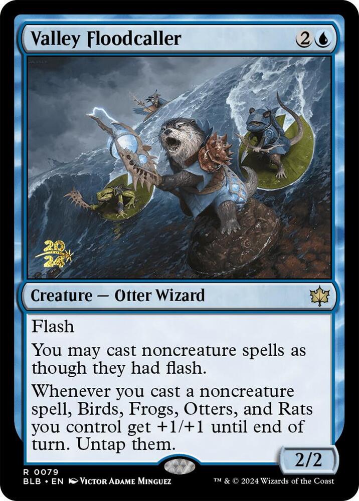 Valley Floodcaller (79) [Prerelease Cards]