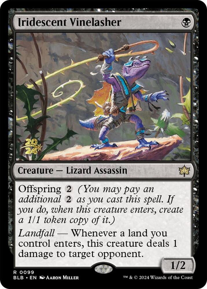 Iridescent Vinelasher (99) [Prerelease Cards]