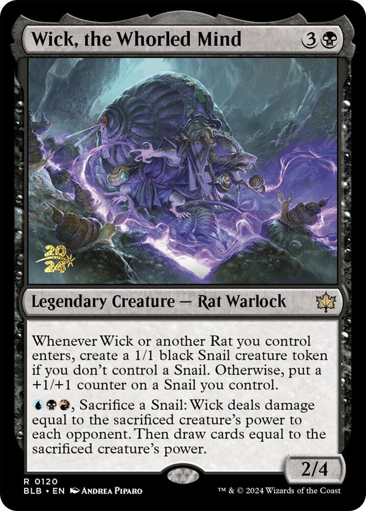 Wick, the Whorled Mind (120) [Prerelease Cards]