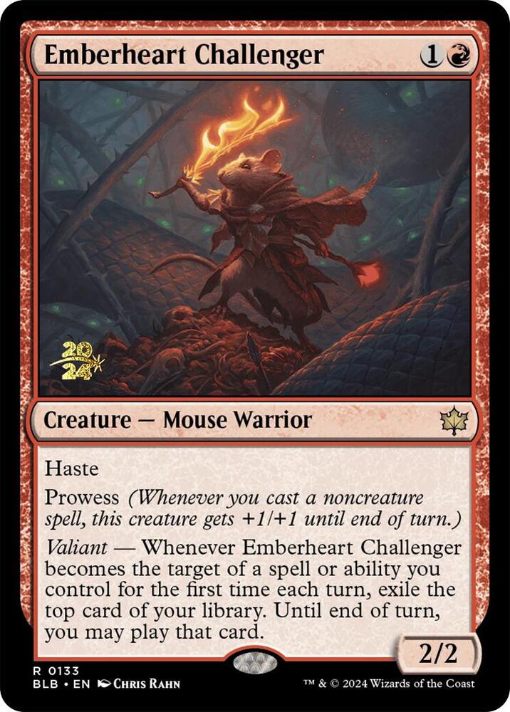 Emberheart Challenger (133) [Prerelease Cards]
