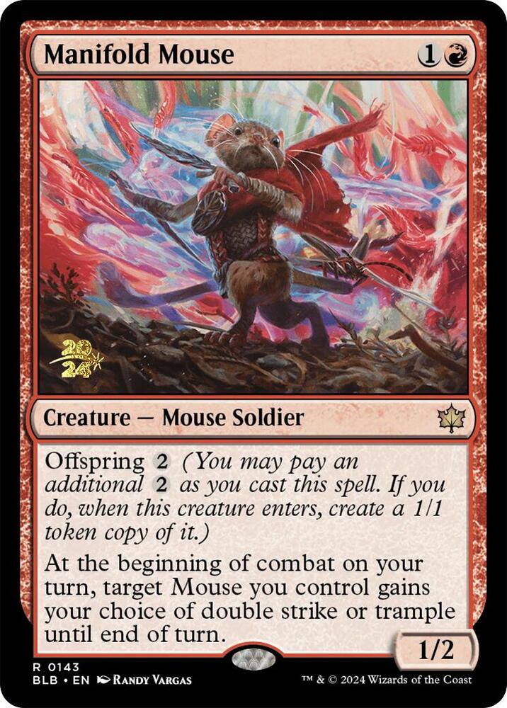 Manifold Mouse (143) [Prerelease Cards]