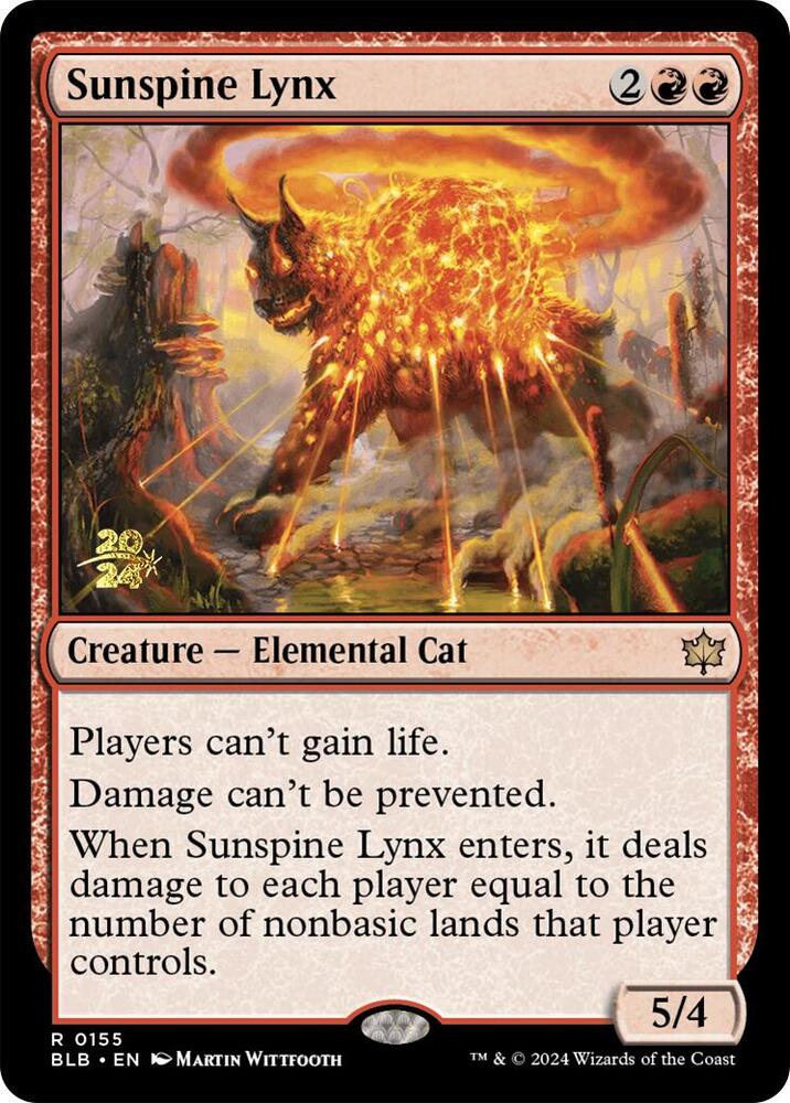 Sunspine Lynx (155) [Prerelease Cards]
