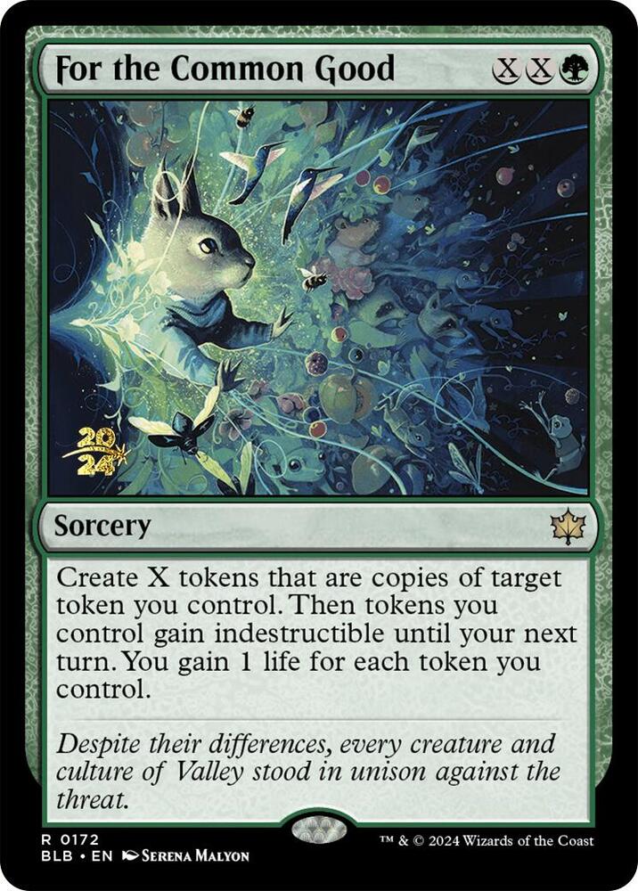 For the Common Good (172) [Prerelease Cards]
