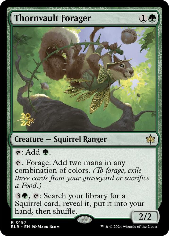 Thornvault Forager (197) [Prerelease Cards]
