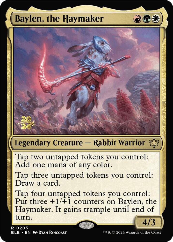 Baylen, the Haymaker (205) [Prerelease Cards]