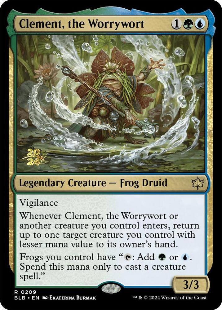 Clement, the Worrywort (209) [Prerelease Cards]