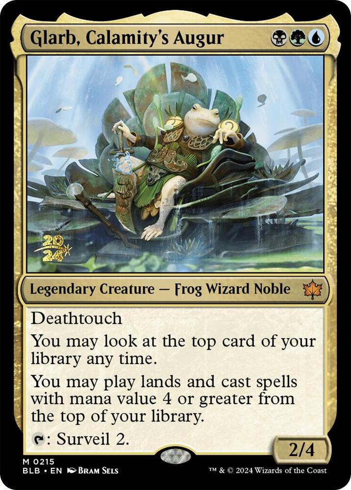 Glarb, Calamity's Augur (215) [Prerelease Cards]