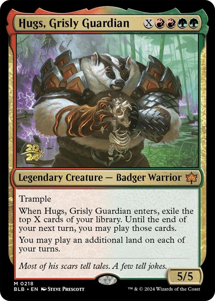 Hugs, Grisly Guardian (218) [Prerelease Cards]