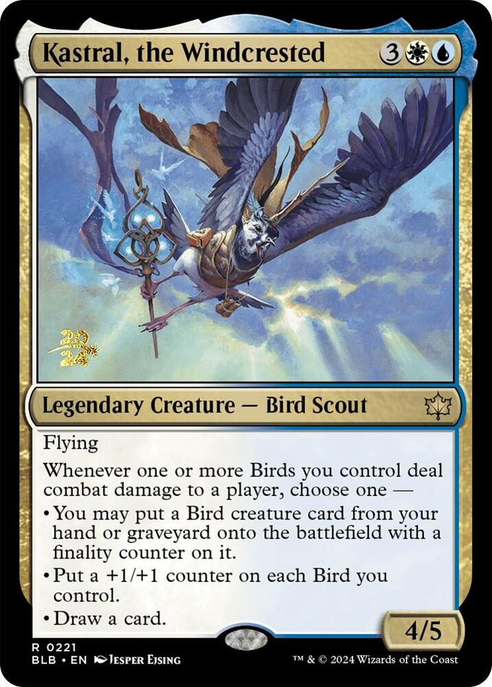 Kastral, the Windcrested (221) [Prerelease Cards]