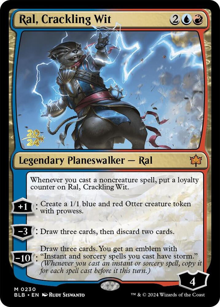 Ral, Crackling Wit (230) [Prerelease Cards]