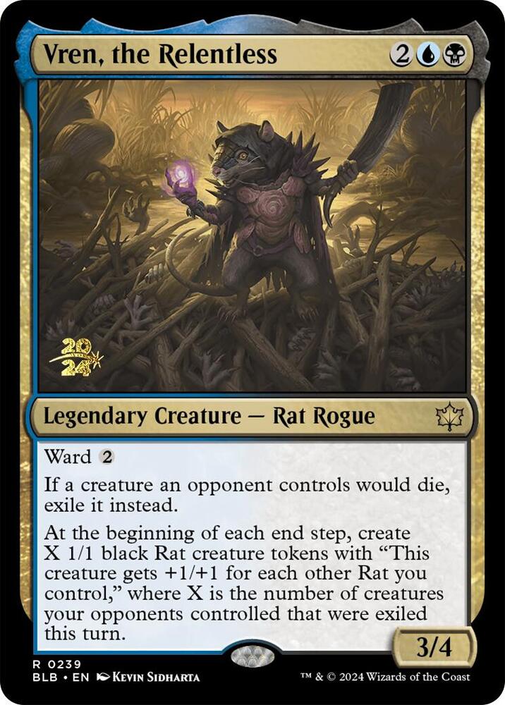 Vren, the Relentless (239) [Prerelease Cards]