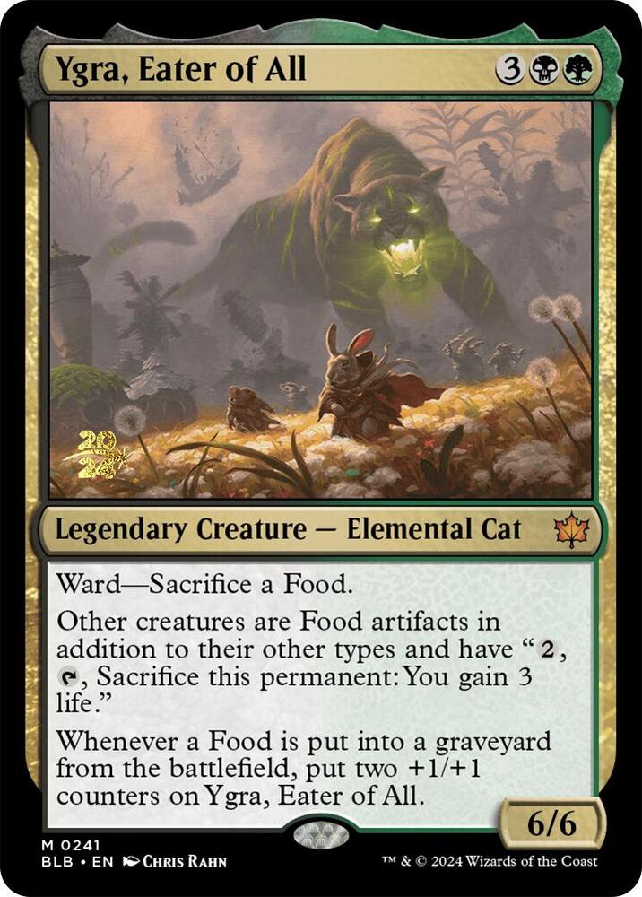 Ygra, Eater of All (241) [Prerelease Cards]