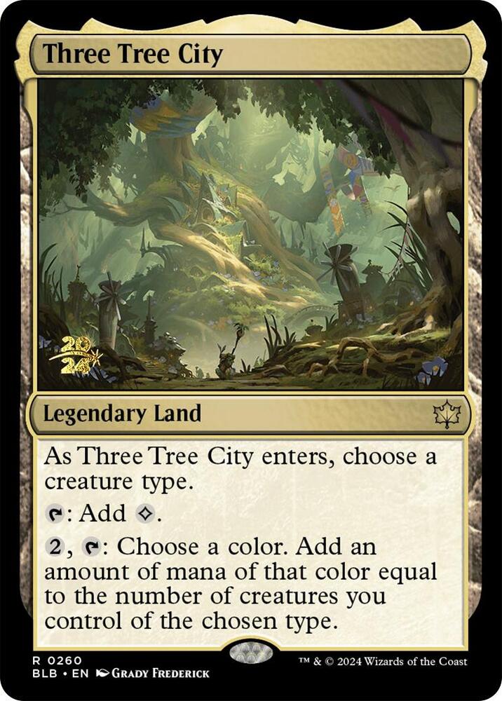 Three Tree City (260) [Prerelease Cards]