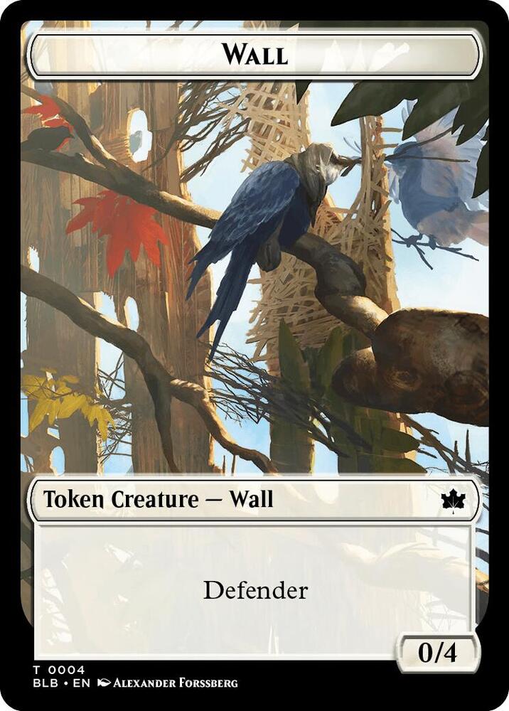 Wall Token (4) [Bloomburrow]