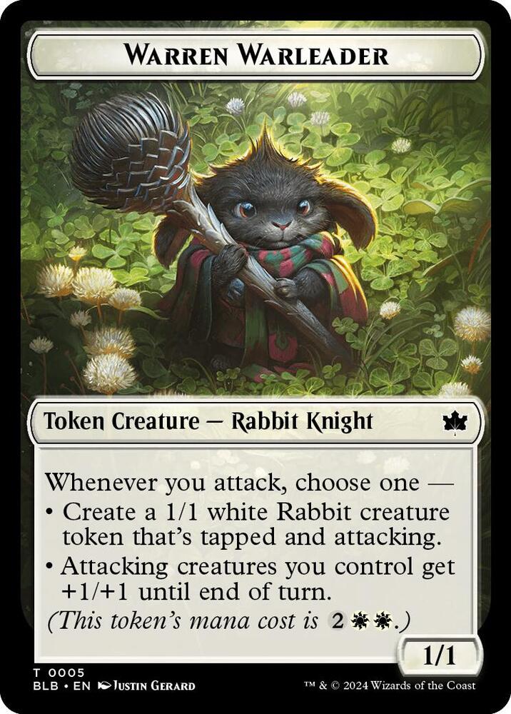 Warren Warleader Token (5) [Bloomburrow]