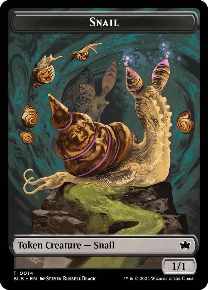 Snail Token (14) [Bloomburrow]