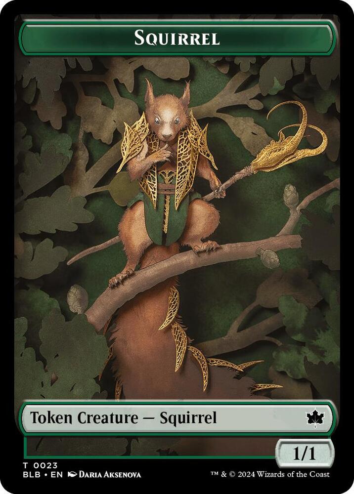Squirrel Token (23) [Bloomburrow]