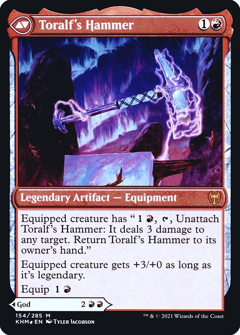 Toralf, God of Fury (154) [Prerelease Cards] Reverse