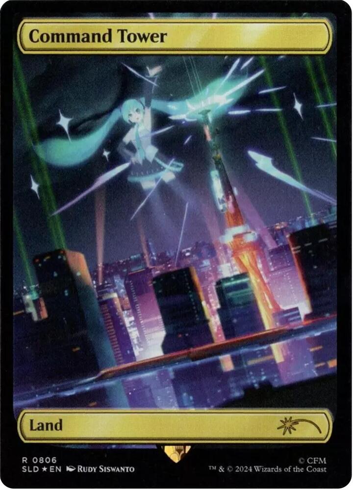 Command Tower (0806) (Rainbow Foil) [Secret Lair Drop]