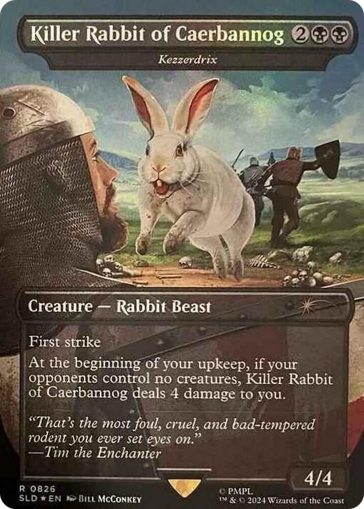 Killer Rabbit of Caerbannog - Kezzerdrix (826) [Secret Lair Drop]