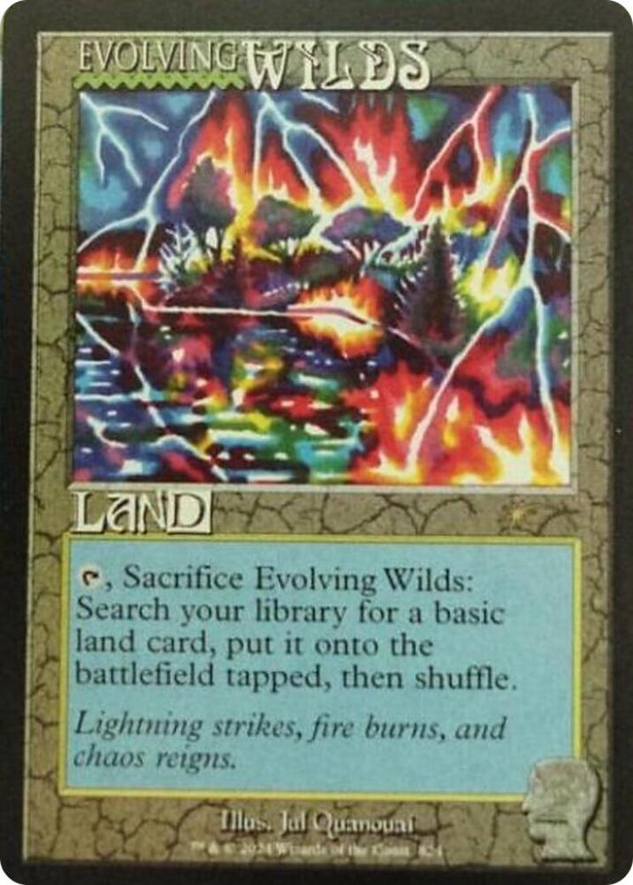 Evolving Wilds (Rainbow Foil) (824) [Secret Lair Drop]