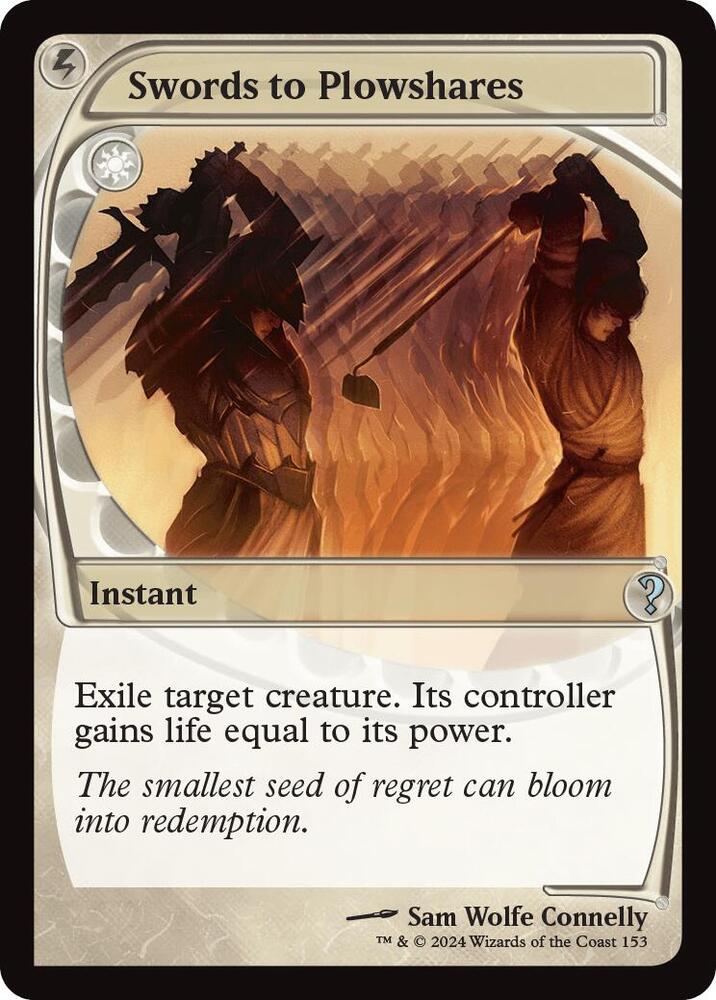Swords to Plowshares (Future Sight) (153) [Mystery Booster 2]