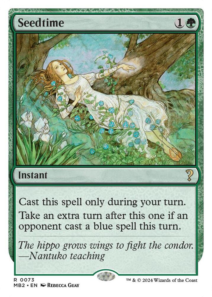 Seedtime (White Border) (73) [Mystery Booster 2]