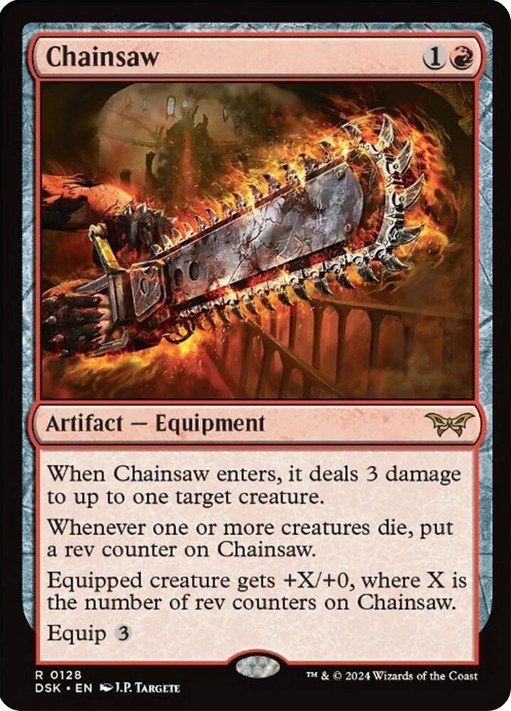 Chainsaw (128) [Duskmourn: House of Horror]