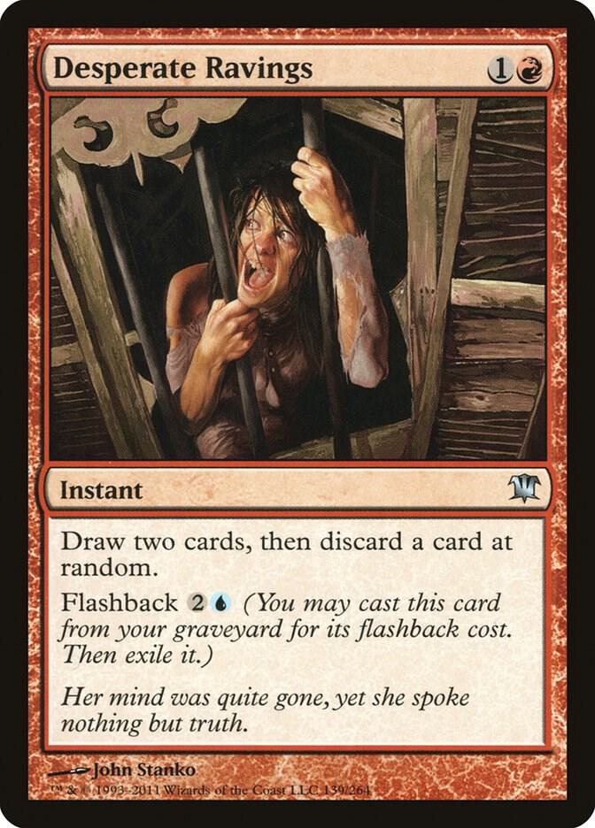Desperate Ravings (139) [Innistrad]