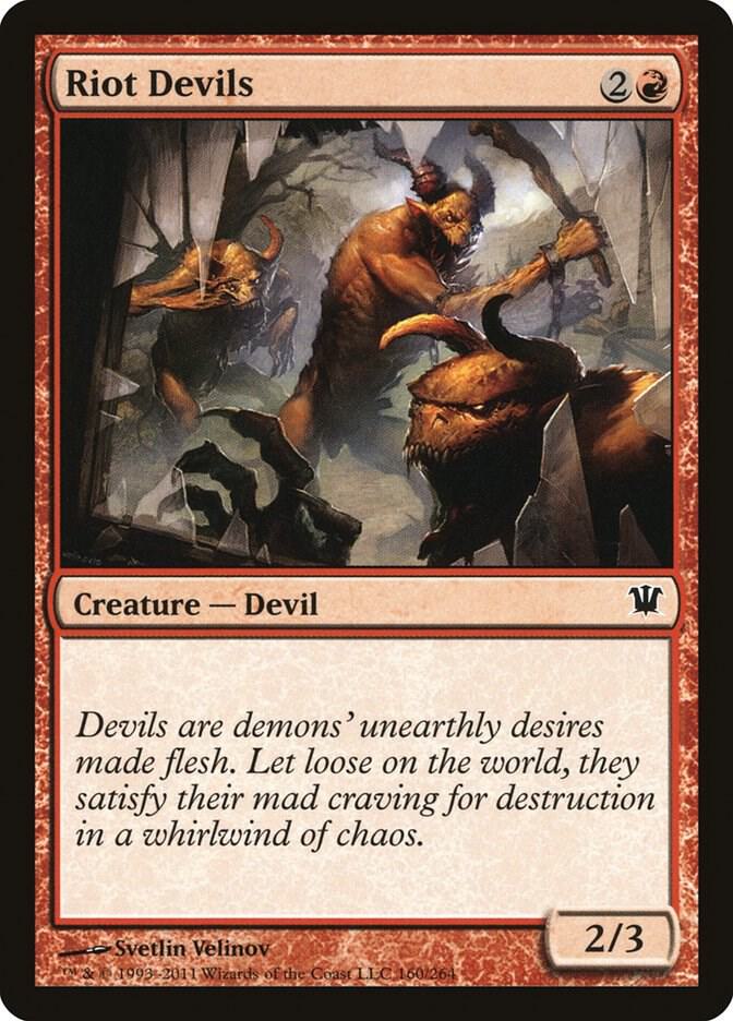 Riot Devils (160) [Innistrad]