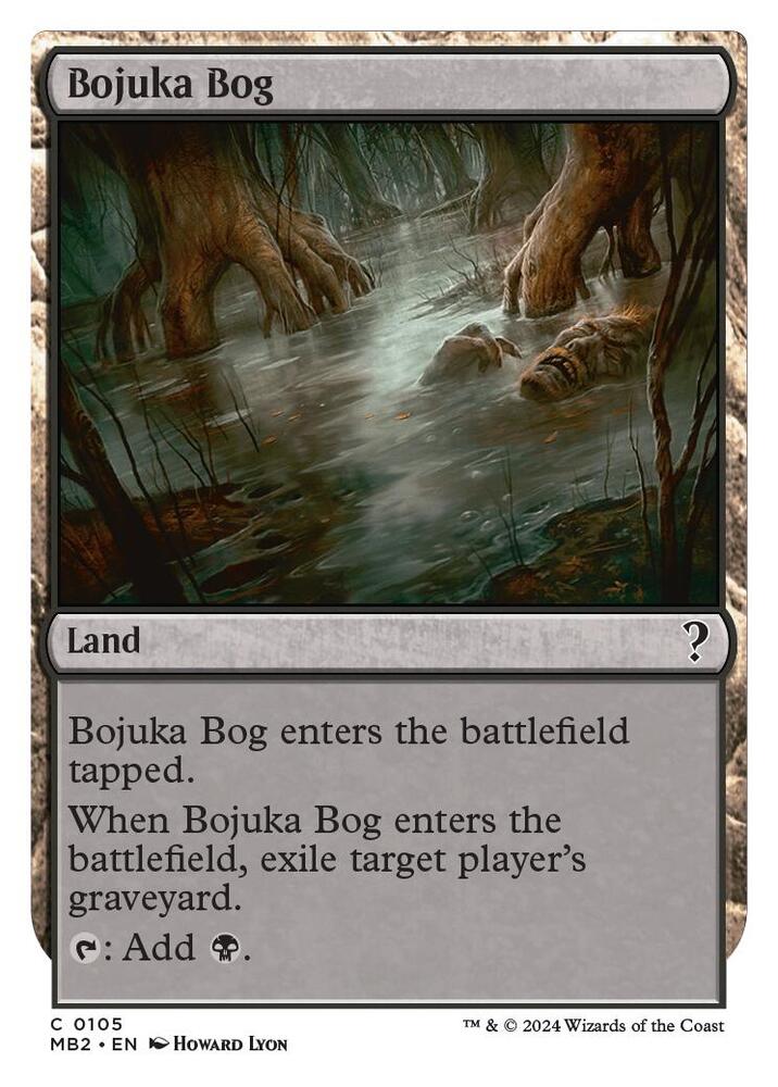 Bojuka Bog (White Border) (105) [Mystery Booster 2]