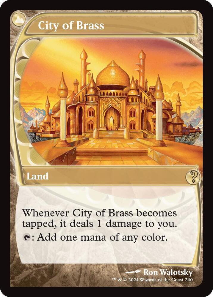 City of Brass (Future Sight) (240) [Mystery Booster 2]