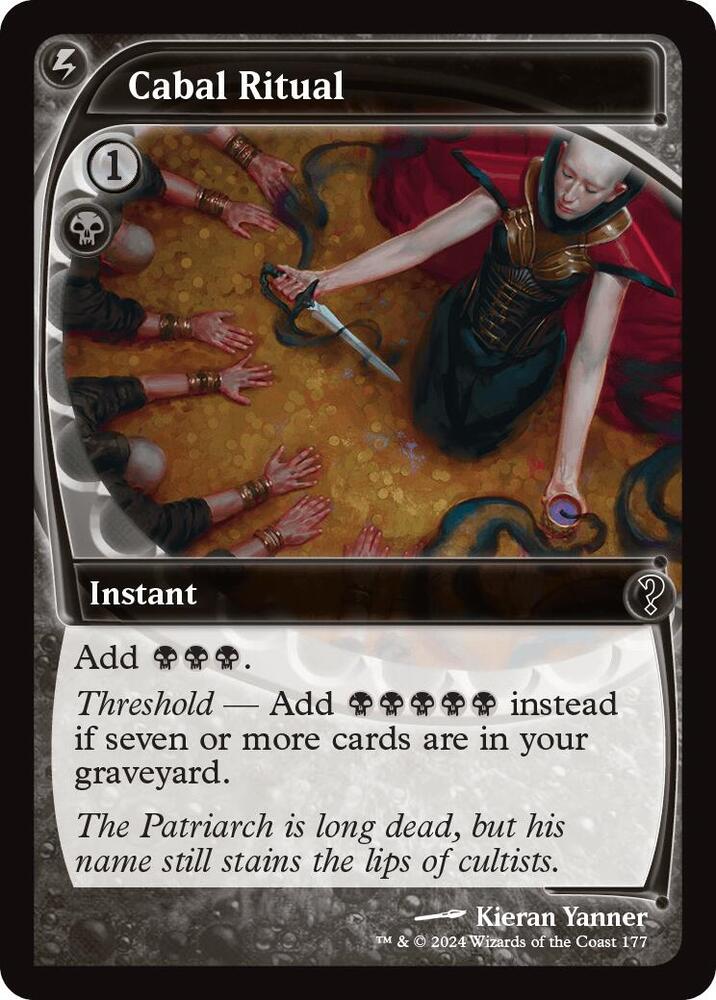 Cabal Ritual (Future Sight) (177) [Mystery Booster 2]