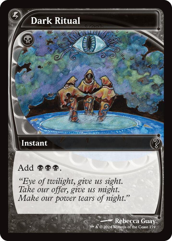 Dark Ritual (Future Sight) (179) [Mystery Booster 2]