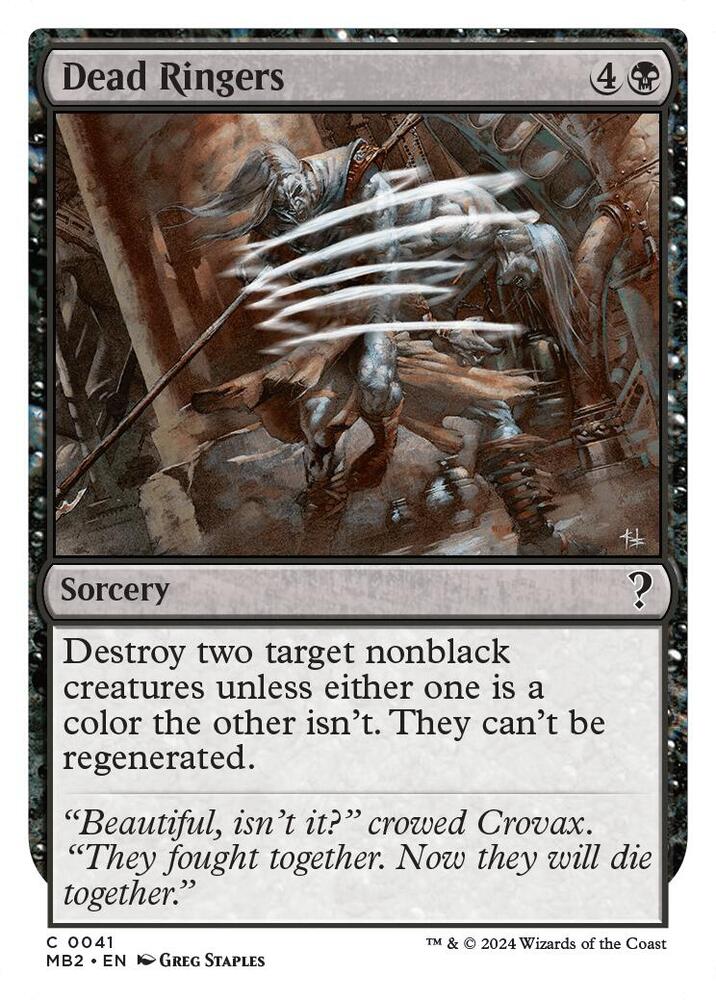 Dead Ringers (White Border) (41) [Mystery Booster 2]