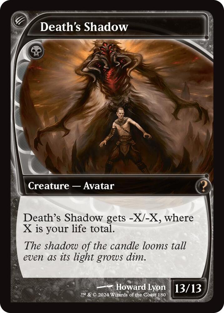 Death's Shadow (Future Sight) (180) [Mystery Booster 2]