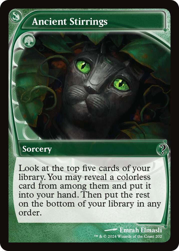Ancient Stirrings (Future Sight) (202) [Mystery Booster 2]