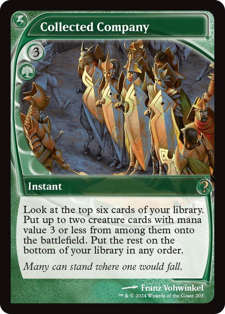 Collected Company (Future Sight) (203) [Mystery Booster 2]