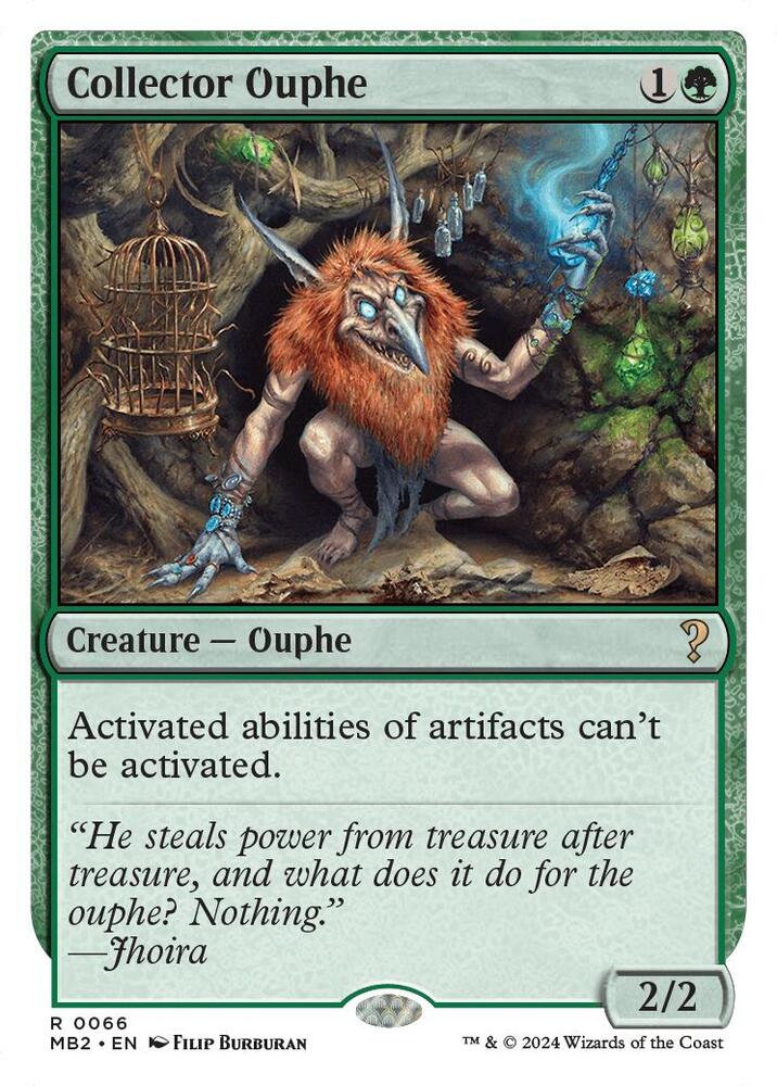 Collector Ouphe (White Border) (66) [Mystery Booster 2]