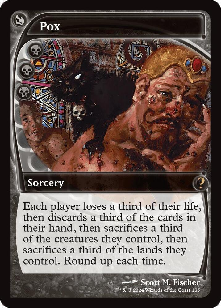 Pox (Future Sight) (185) [Mystery Booster 2]