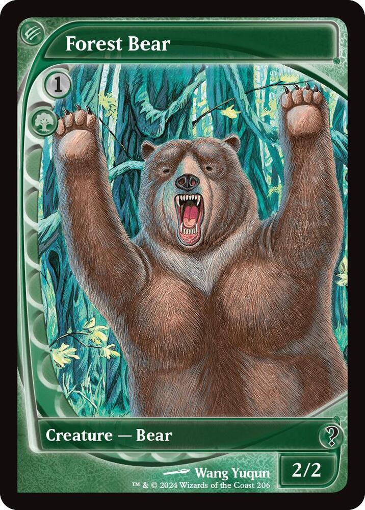 Forest Bear (Future Sight) (206) [Mystery Booster 2]