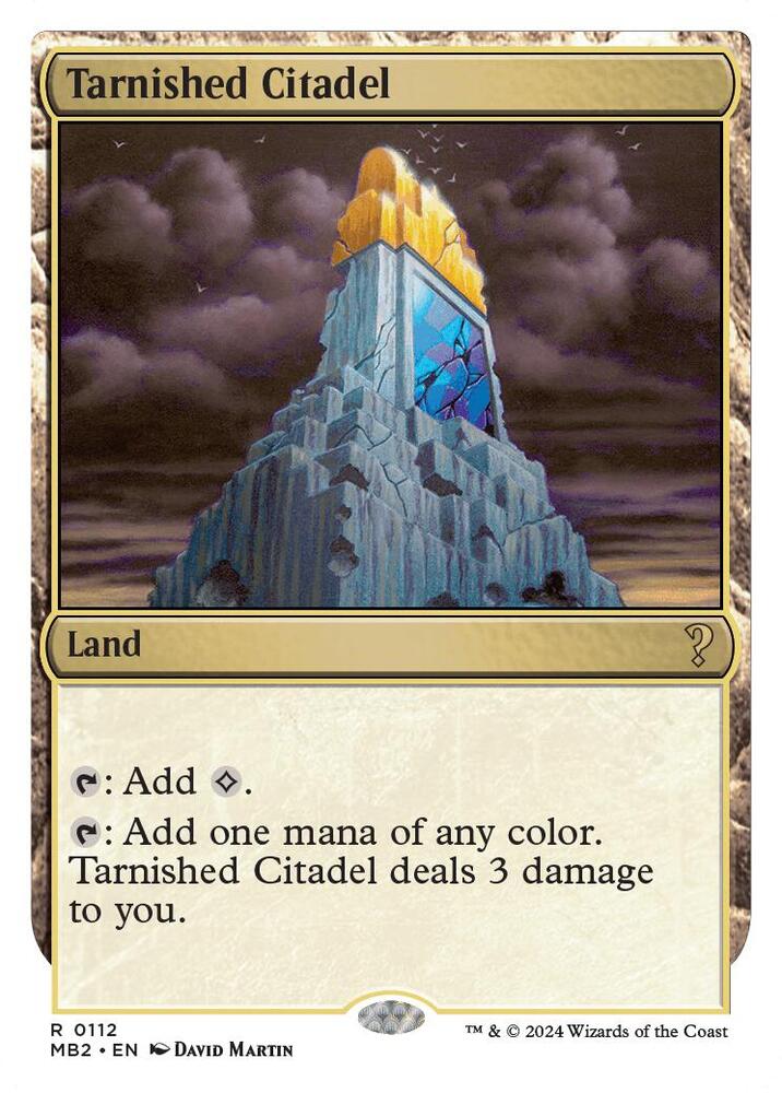 Tarnished Citadel (White Border) (112) [Mystery Booster 2]