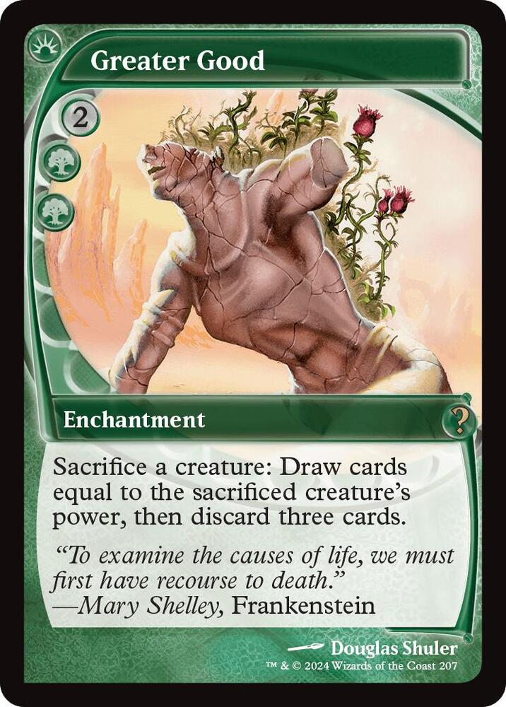 Greater Good (Future Sight) (207) [Mystery Booster 2]