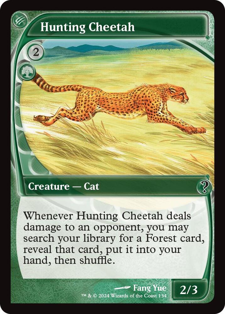 Hunting Cheetah (Future Sight) (134) [Mystery Booster 2]