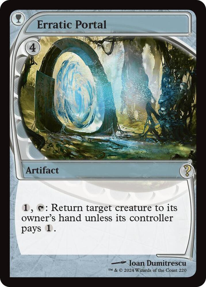 Erratic Portal (Future Sight) (220) [Mystery Booster 2]