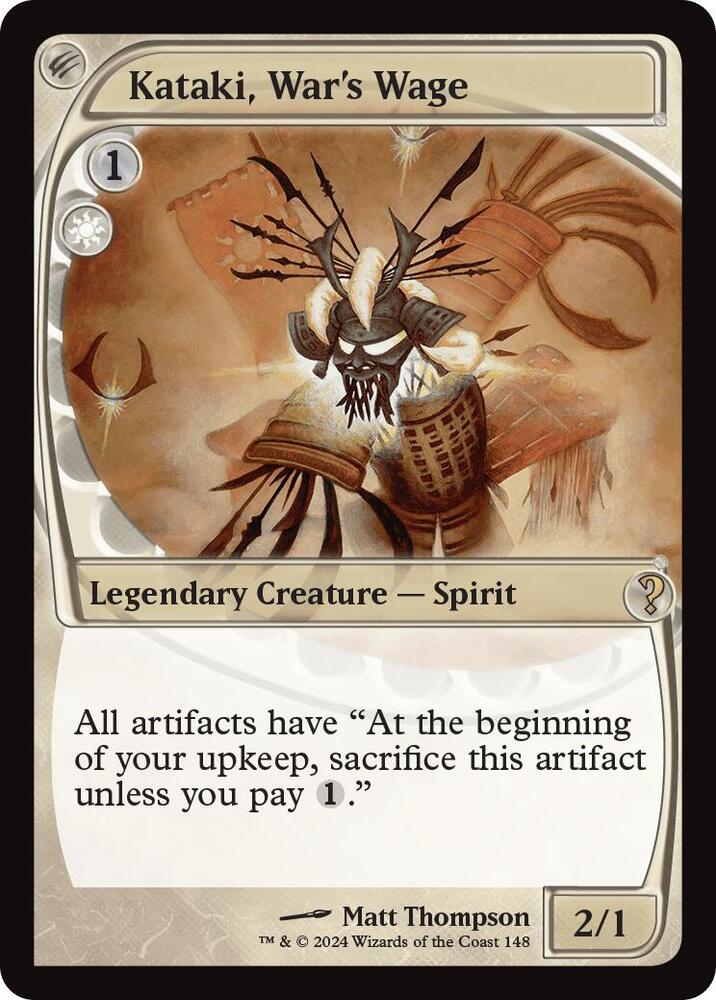 Kataki, War's Wage (Future Sight) (148) [Mystery Booster 2]