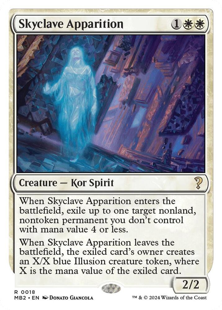 Skyclave Apparition (White Border) (18) [Mystery Booster 2]