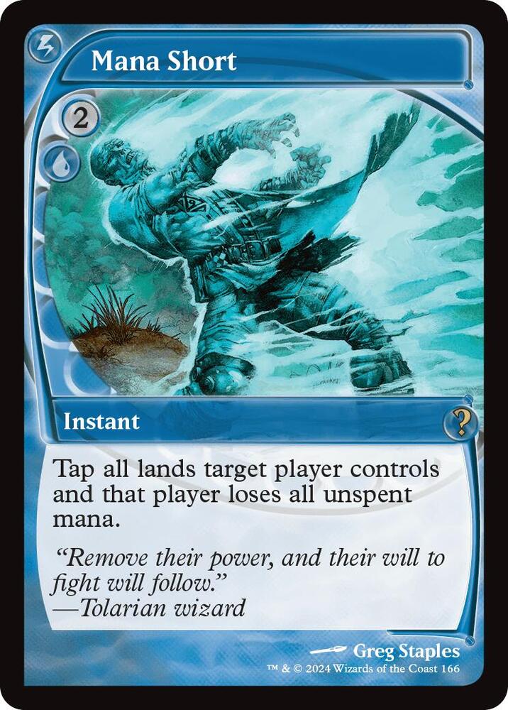 Mana Short (Future Sight) (166) [Mystery Booster 2]