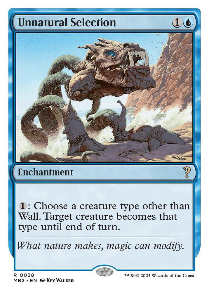 Unnatural Selection (White Border) (38) [Mystery Booster 2]